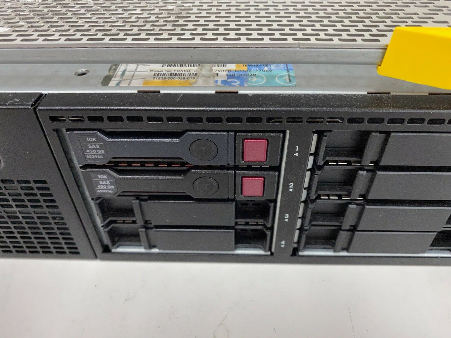 HP 3PAR StoreServ File Controller Server CPU E5-5609 16GB RAM 2x 450GB SAS P420i