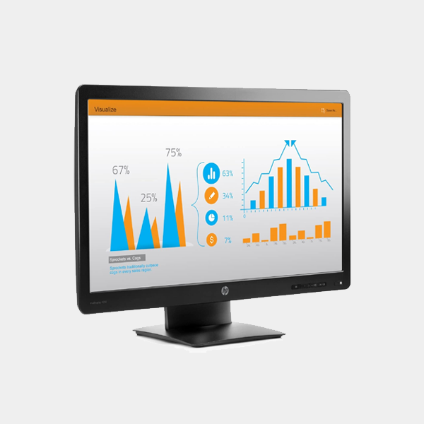 HP ProDisplay P232 23" LED Backlight Full HD 60Hz Monitor VGA Display Port
