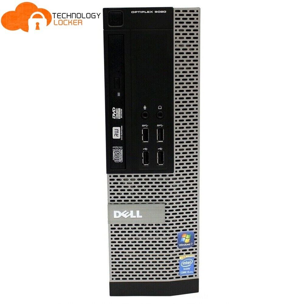 Dell Optiplex 9020 SFF Desktop PC i7-4770 3.40GHz 8GB RAM 128GB SSD Wins 10 Pro