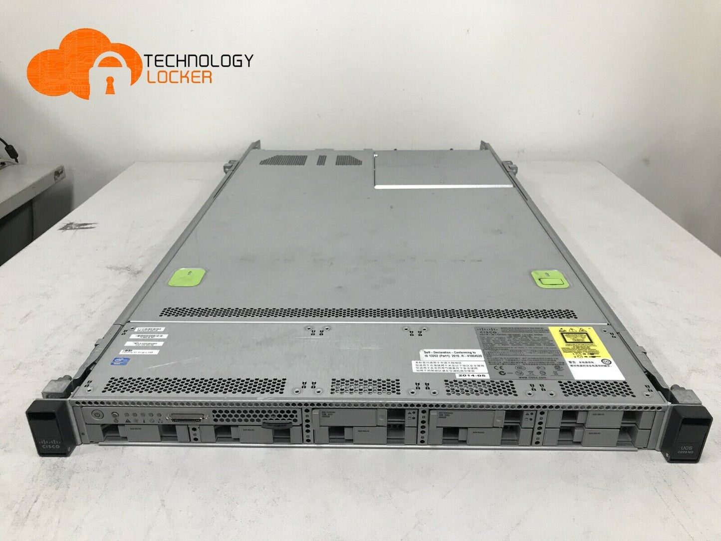 Cisco UCS C220 M3 Server 2x CPU E5-2640 V2 @2.0GHz 256GB RAM 2x 300GB SAS Rails