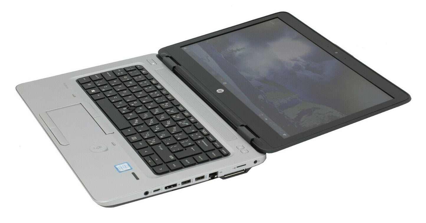 HP ProBook 640 G3 14" Laptop i5-7200U @2.50 8GB RAM New 256GB SSD Win 10 Pro