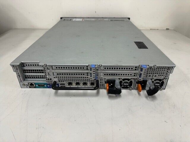 Dell R720 Server 2x CPU E5-2670 64GB RAM PERC H710P Mini Ctr No HDD 2x 750W