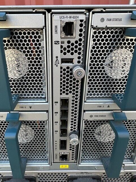 Cisco UCS 5108 Blade Chassis 8x UCSB-B200-M4 2x Xeon E5-2680 256GB RAM 2xModule