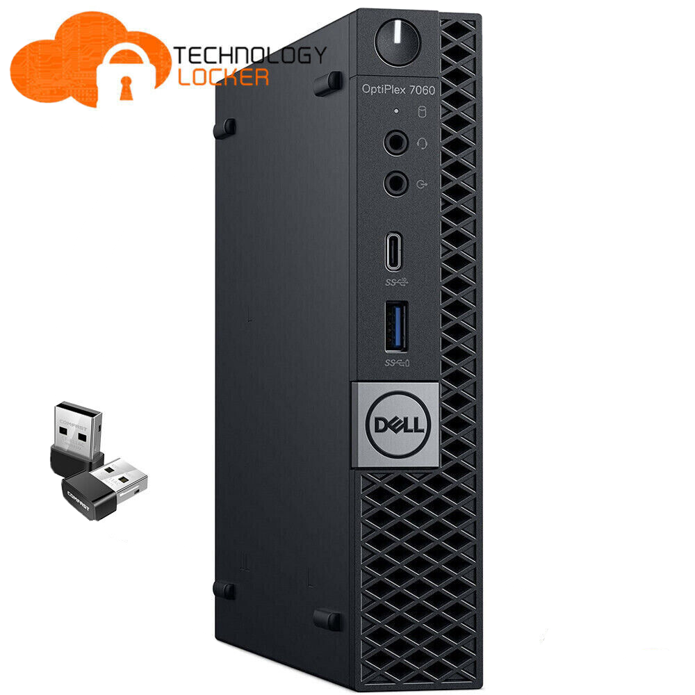 Dell OptiPlex 7060 Micro PC Intel i5-8500T @2.10 8GB RAM 256GB SSD Win 11 Pro