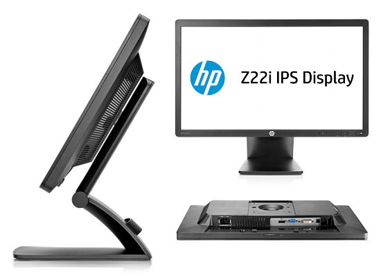 HP 22" Z22i LED Widescreen Monitor 1080p Full HD IPS VGA USB