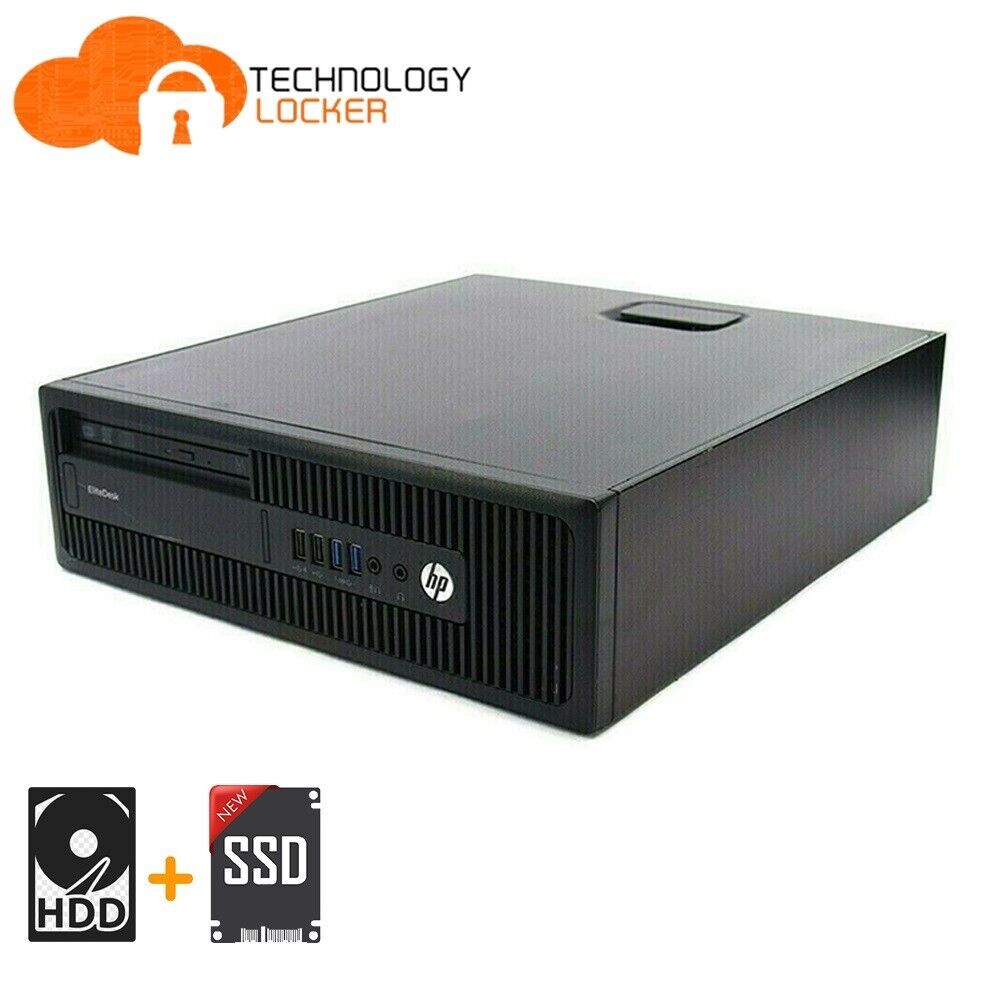 HP EliteDesk 800 G2 SFF Desktop PC i7-6700 @3.4 8GB RAM 256GB SSD Wins 11 Pro