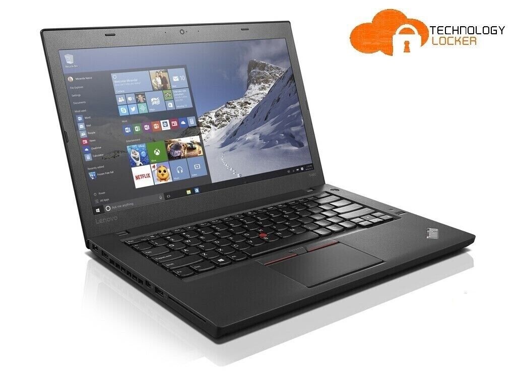 Lenovo ThinkPad T460s Laptop i7-6600U @2.6GHz 8GB RAM 256GB SSD Wins 11 Pro FHD