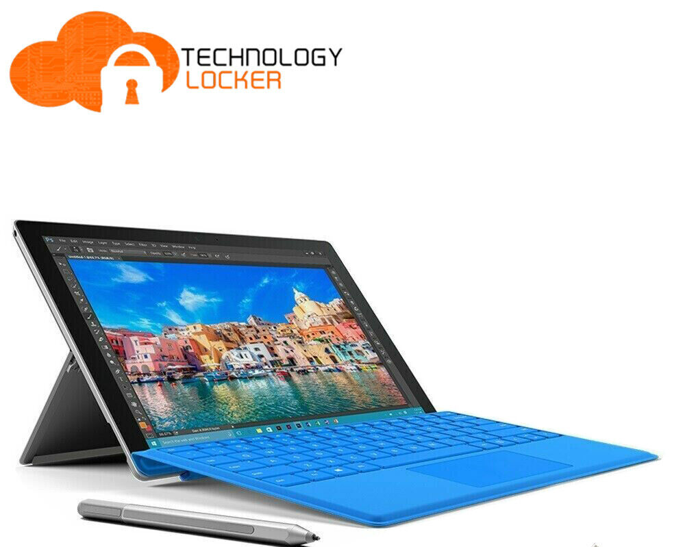 Microsoft Surface Pro 4 Tablet i7-6650U @2.2 8GB RAM 256GB SSD Win 11 Pro Touch