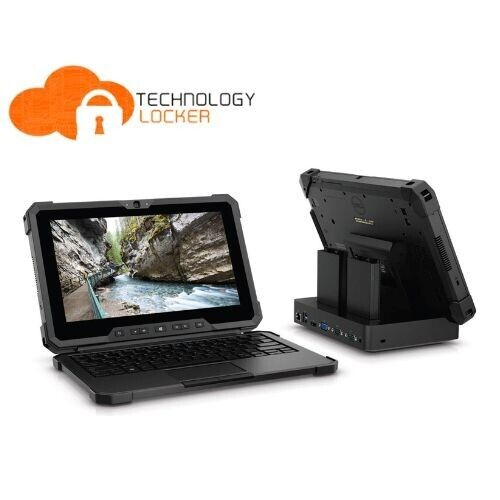 Dell Latitude 7212 Rugged Tablet i5-8350U 8GB RAM 256GB SSD Win 11 4G Touch GC