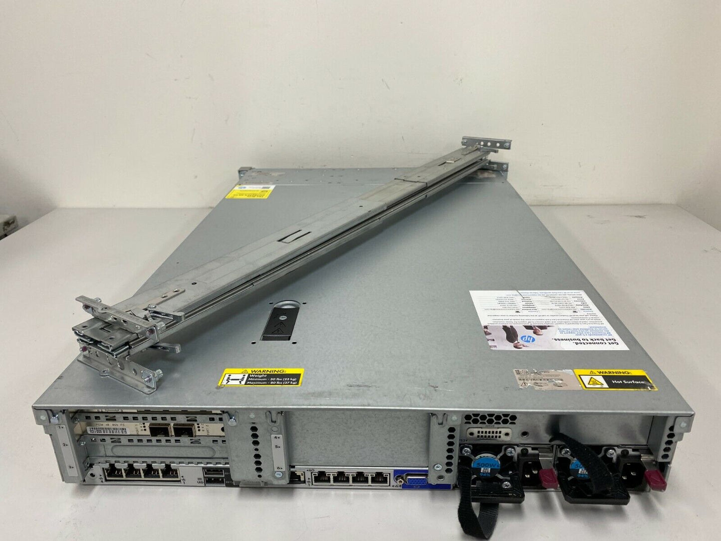 HP ProLiant DL380 G9 Server 2x CPU E5-2630 v3 384GB RAM B140i RAID HPE 331T