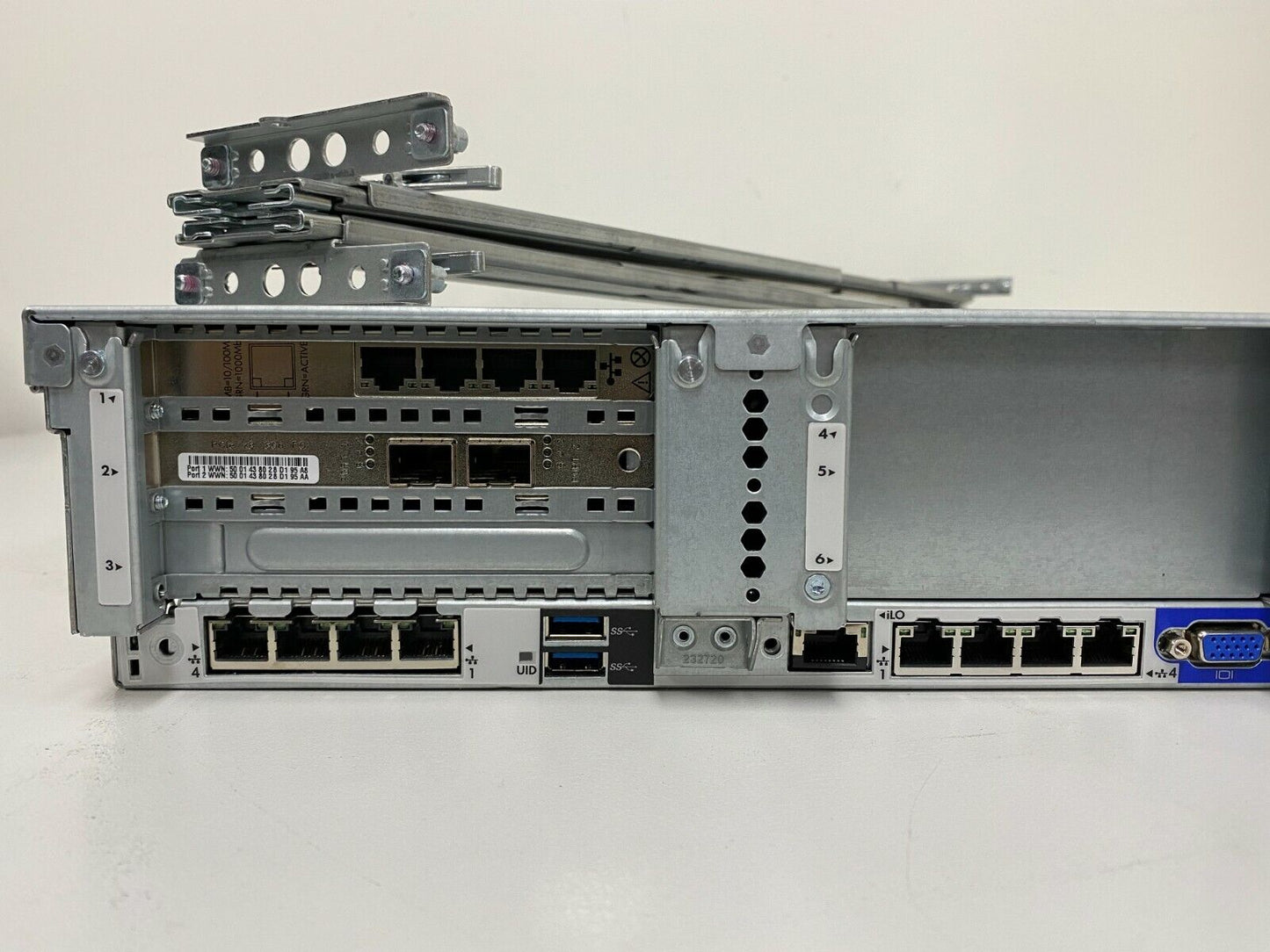 HP ProLiant DL380 G9 Server 2x CPU E5-2630 v3 384GB RAM B140i RAID HPE 331T