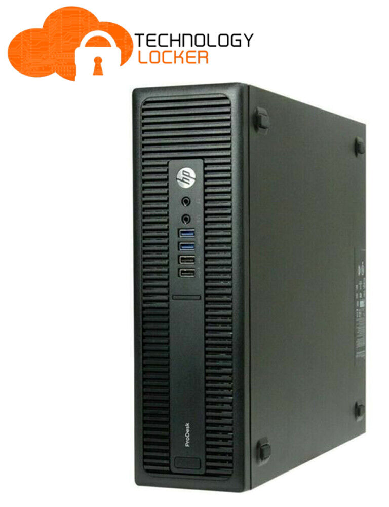 HP ProDesk 600 G2 SFF Bundle PC i3-6100 4GB 500GB + E221 22" Monitor Win 11