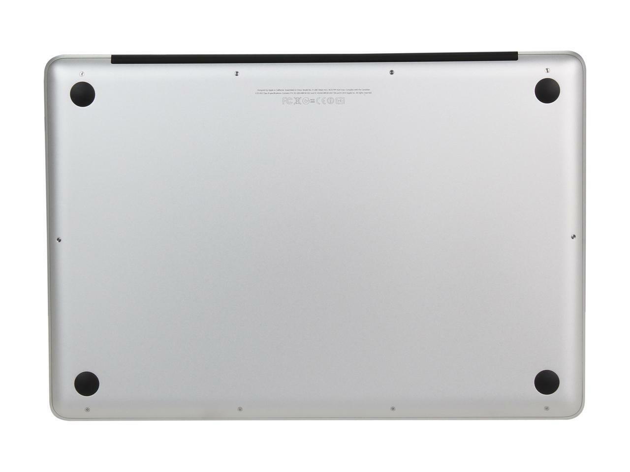 Apple MacBook Pro A1286 15" Mid 2012 i7-3615QM 4GB RAM 500GB HDD OS X Yosemite