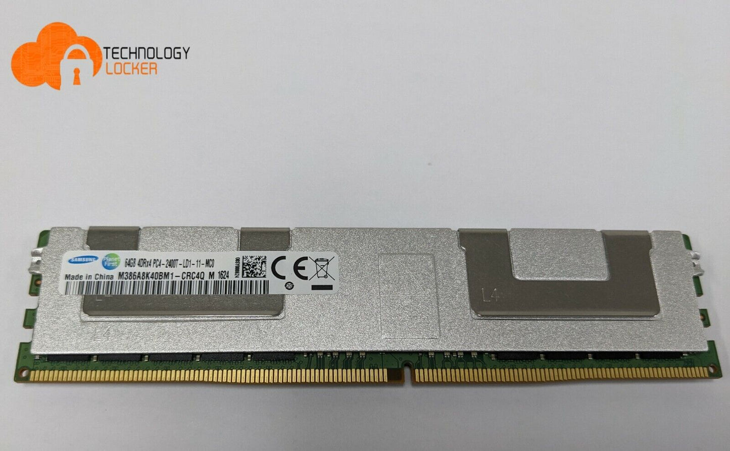 Samsung M386A8K40BM1-CRC4Q 64GB 4DRX4 PC4-2400T-LD1-11-MC0 DDR4 Server RAM Mem