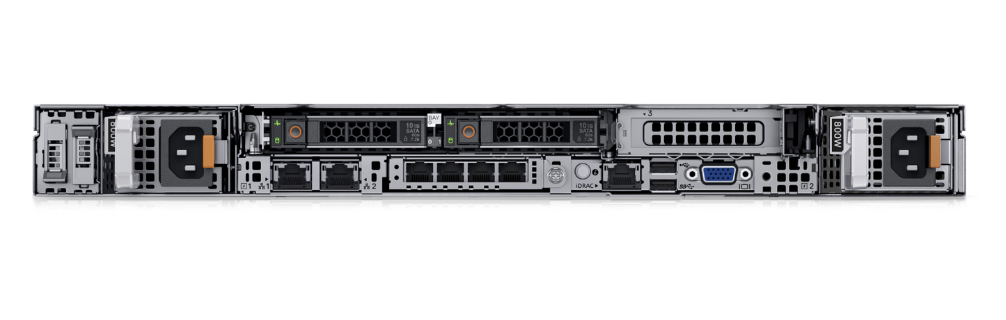 Dell PowerEdge R650 48 Core Server 2x Gold 5318Y 1.5TB RAM 2x 480GB SSDs