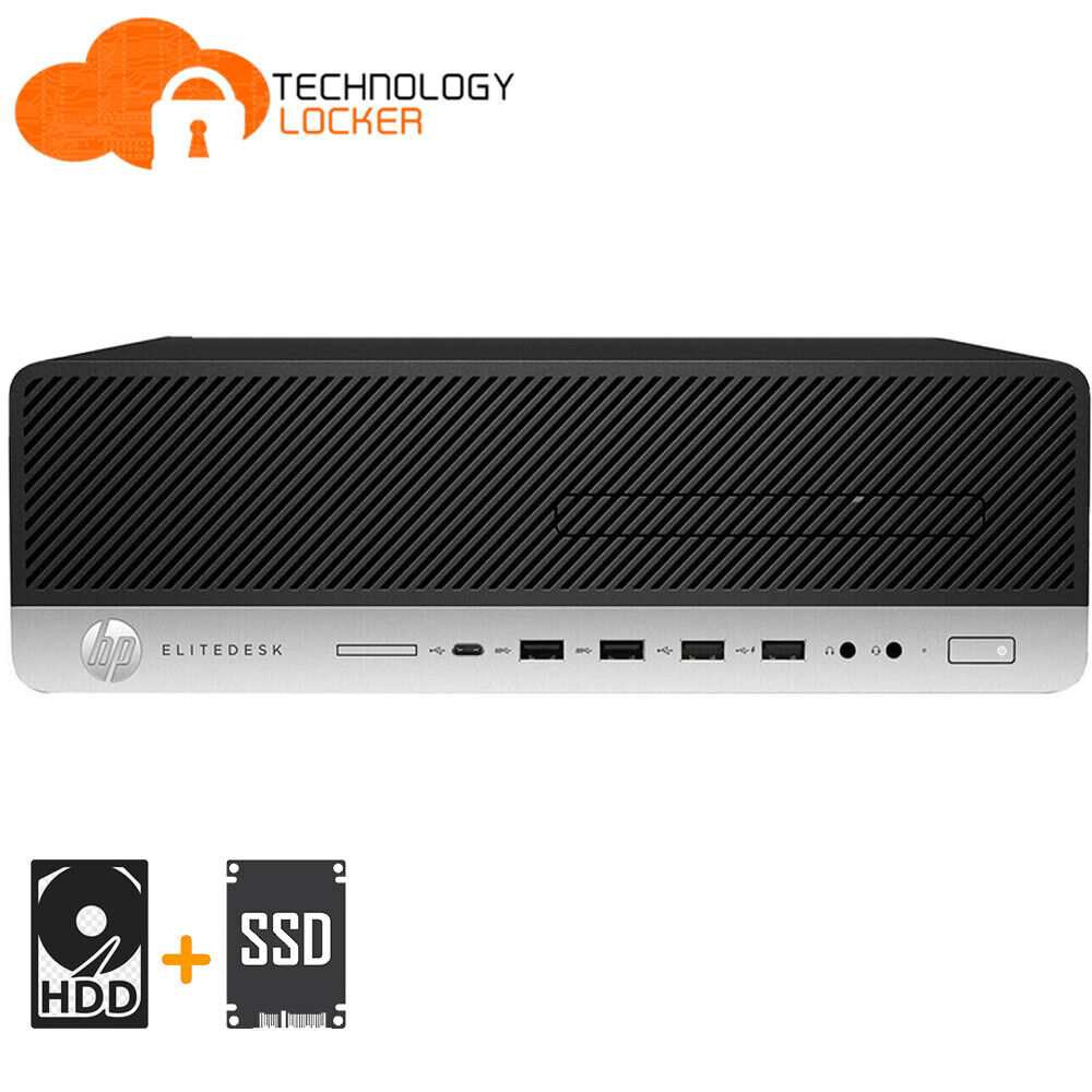HP EliteDesk 800 G3 SFF PC Intel Core i5-7500 @3.4 8GB RAM 256GB SSD Win 11 Pro
