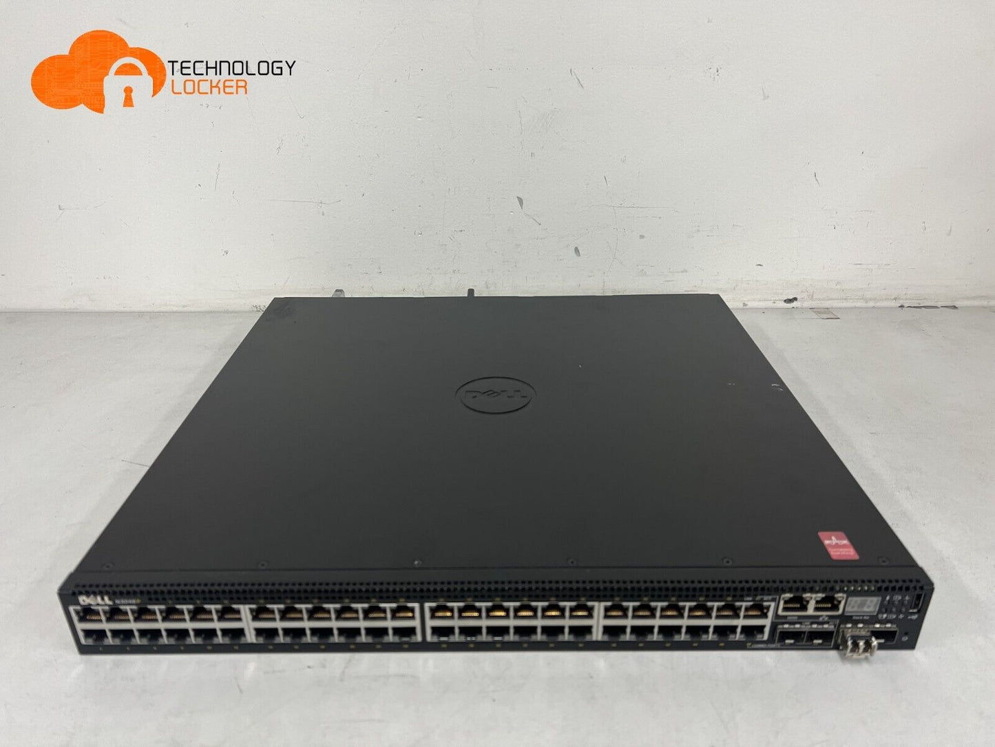 Dell PowerConnect N3048P E06W E06W002 48-Port Gigabit PoE Switch 1 x 1100W PSU