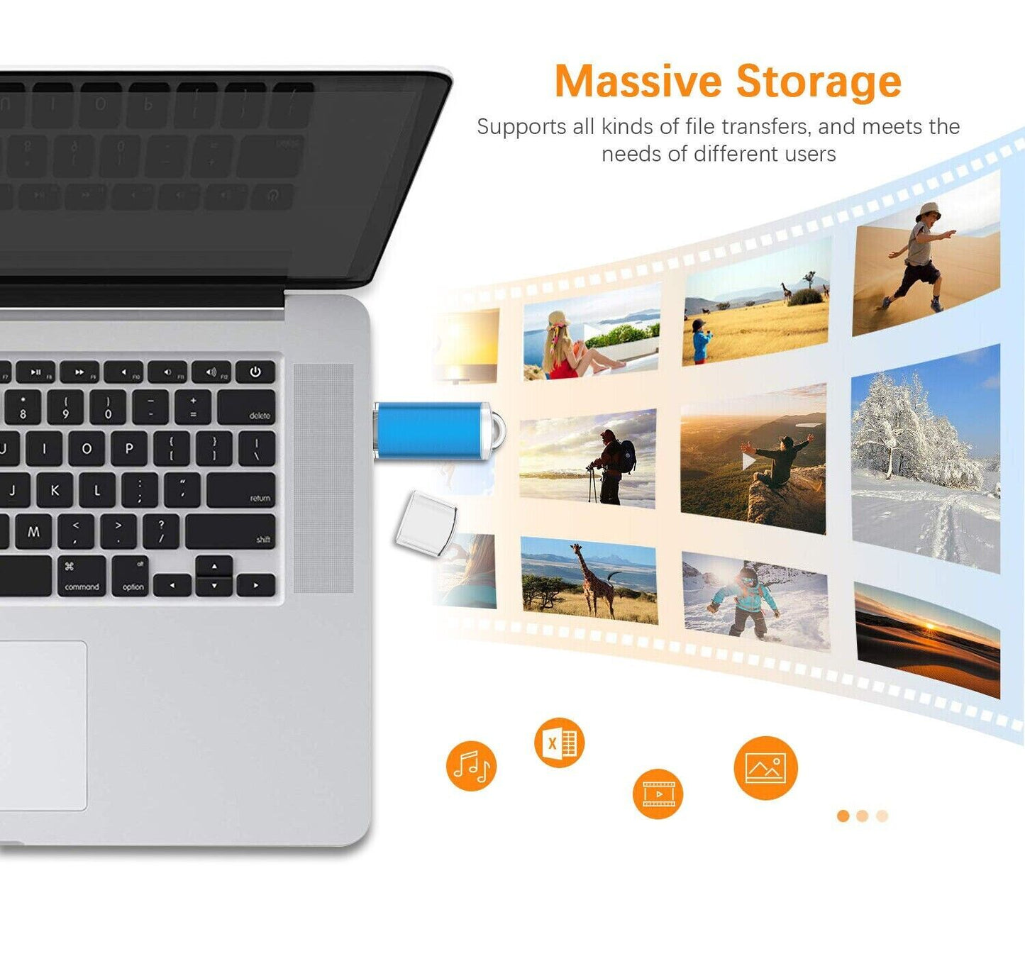 5x 32GB USB 3.0 Flash Drive Thumb Memory Storage Stick Storage Pen Drive