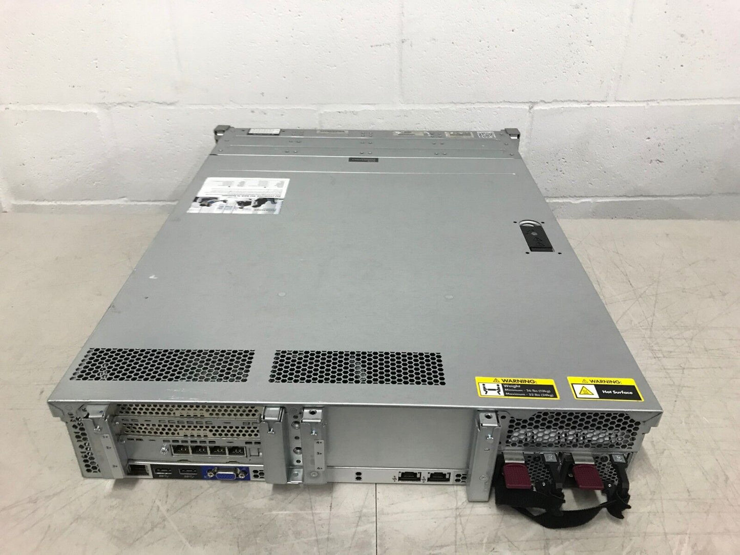HP DL180 G9 Server 2x CPU E5-2620 V4 @2.10Ghz 32GB RAM 2x 480GB SSD 2x 4TB B140i