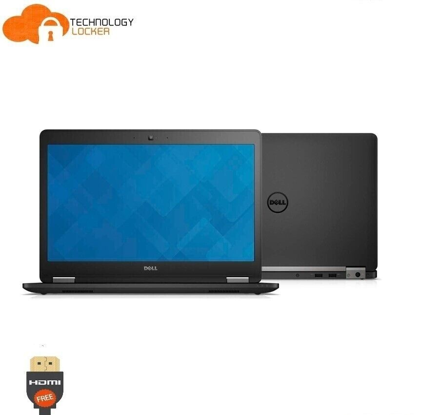 Dell Latitude E7270 12.5" Laptop i5-6300U 8GB RAM 256GB SSD Win 11 Pro 4G LTE
