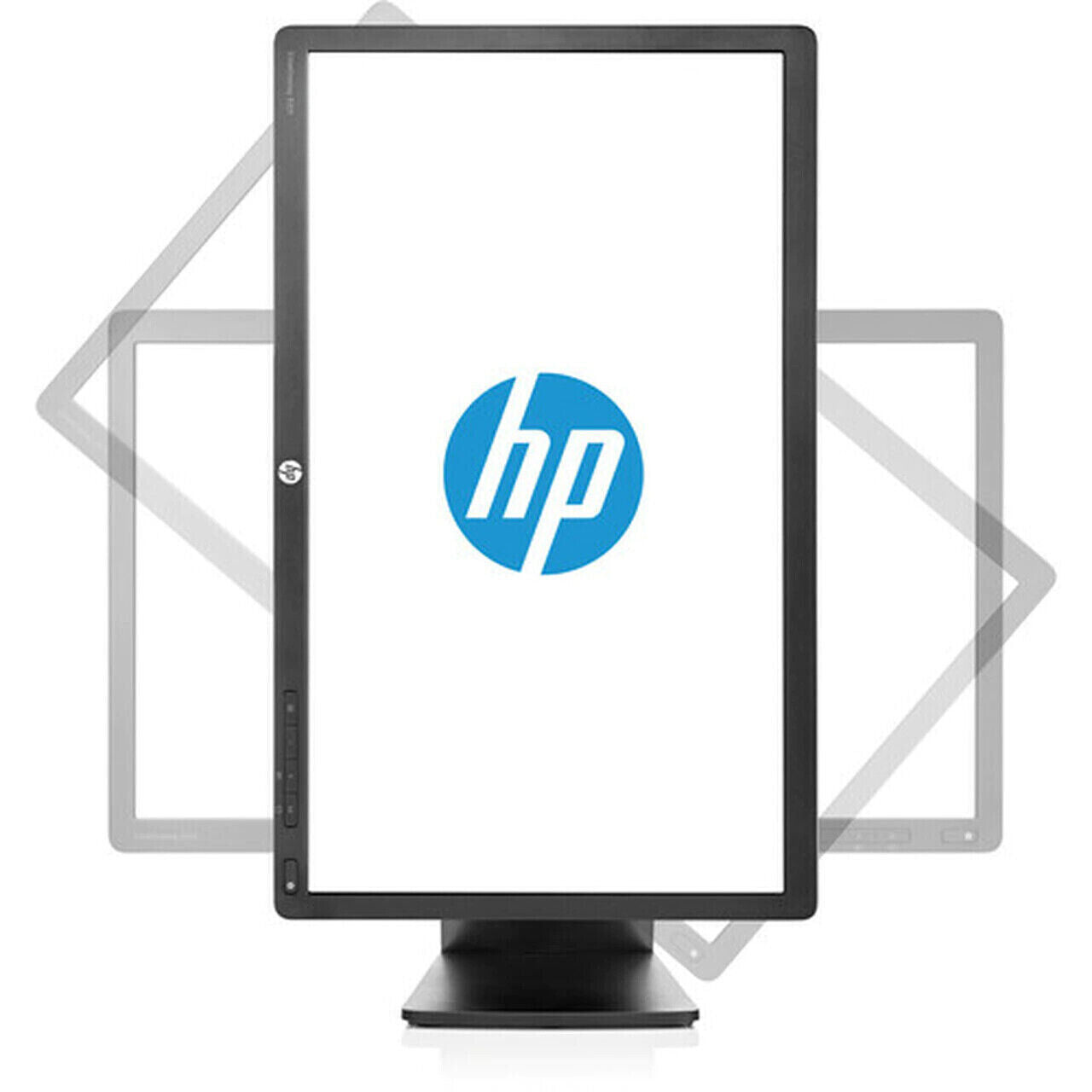 Dual HP EliteDisplay E221 21.5" WLED LED-backlit Full HD LCD monitor VGA DVI USB