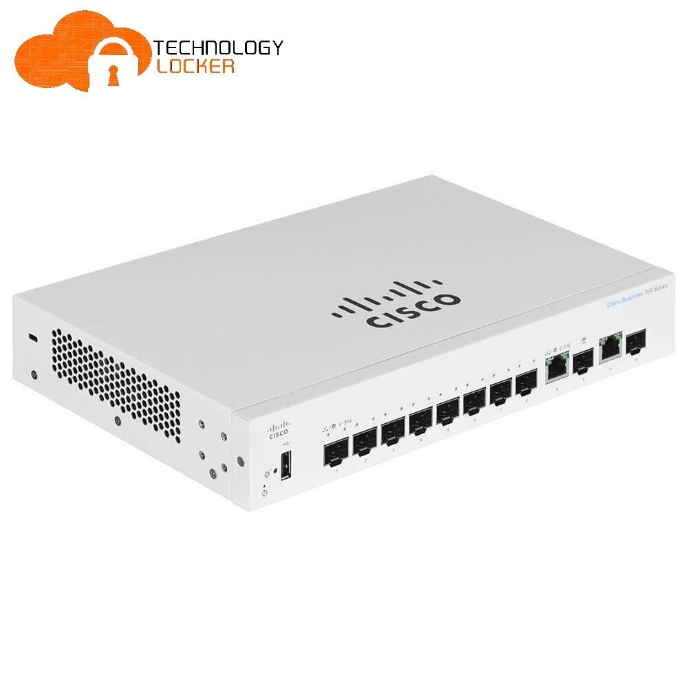 Cisco Business CBS350-8S-E-2G Managed Switch