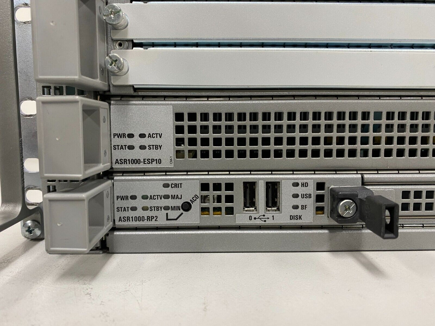 Cisco ASR1004 Router with ASR1000-SIP10 ASR1000-ESP10 ASR1000-RP2