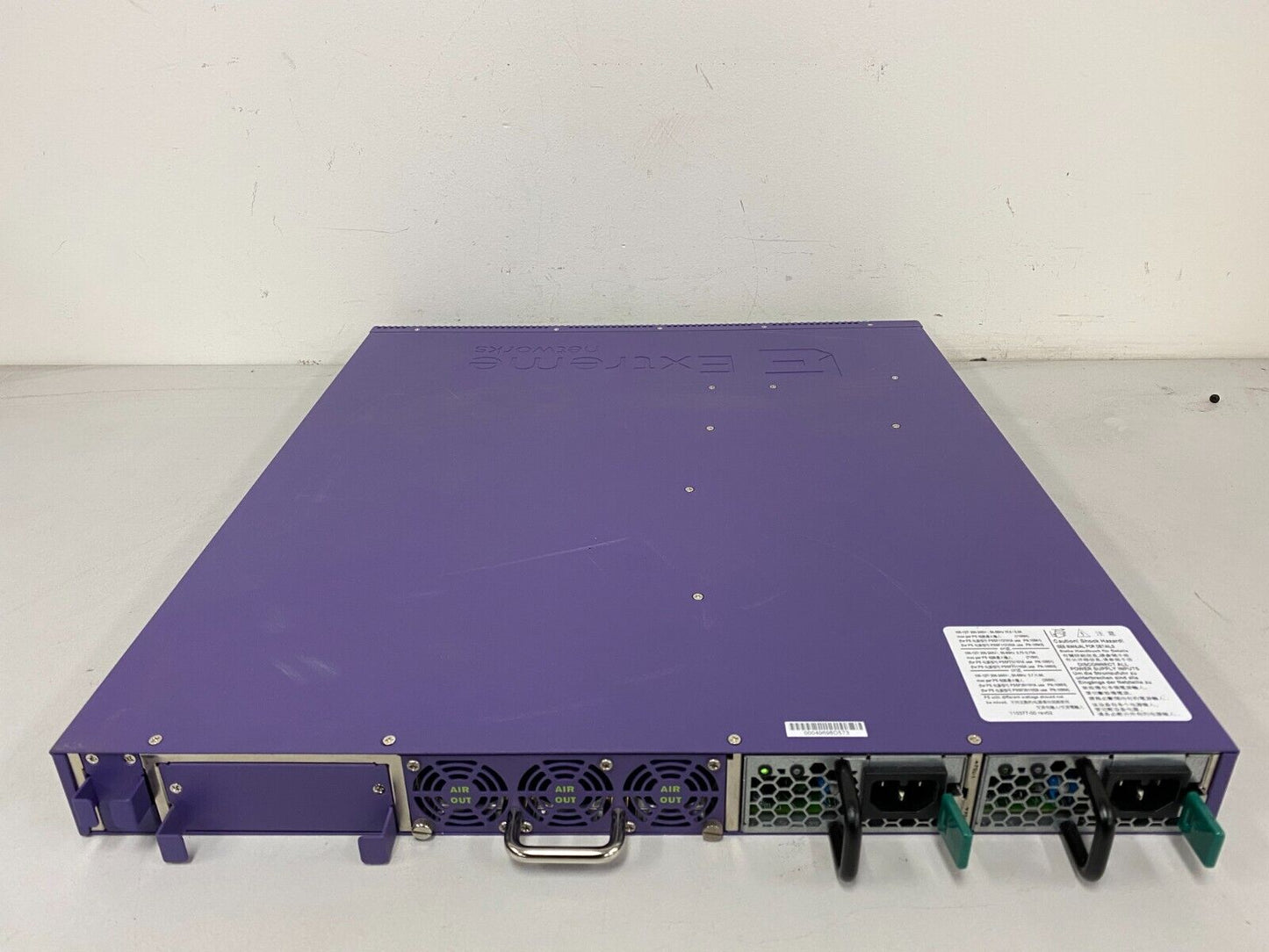 Extreme Networks Summit X460-G2-24P-10GE4-Base 24-Port Gigabit Switch Dual PSU