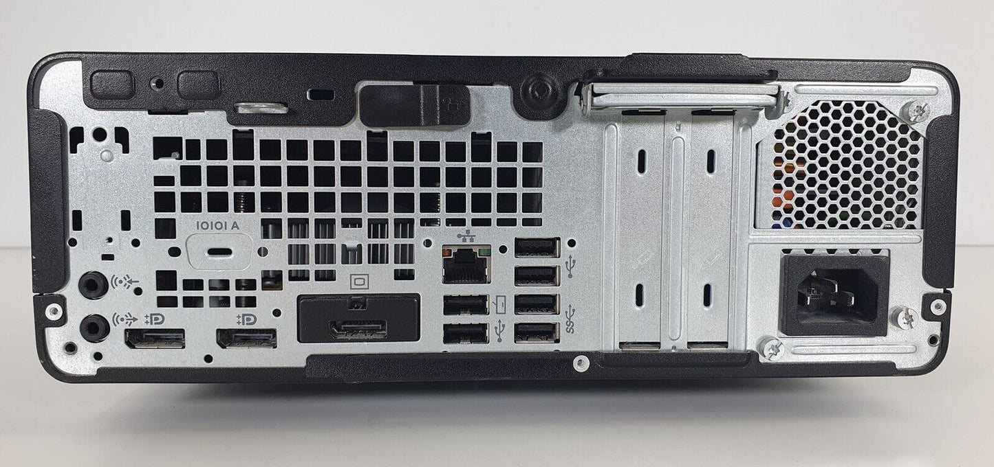 HP ProDesk 600 G4 SFF Bundle Desktop PC i5-8500 8GB RAM 256GB SSD with Monitor