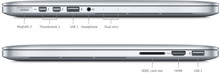 Apple A1502 MacBook Pro 2014 i5-4278U @2.60GHz 8GB RAM 128GB SSD MacOS Catalina