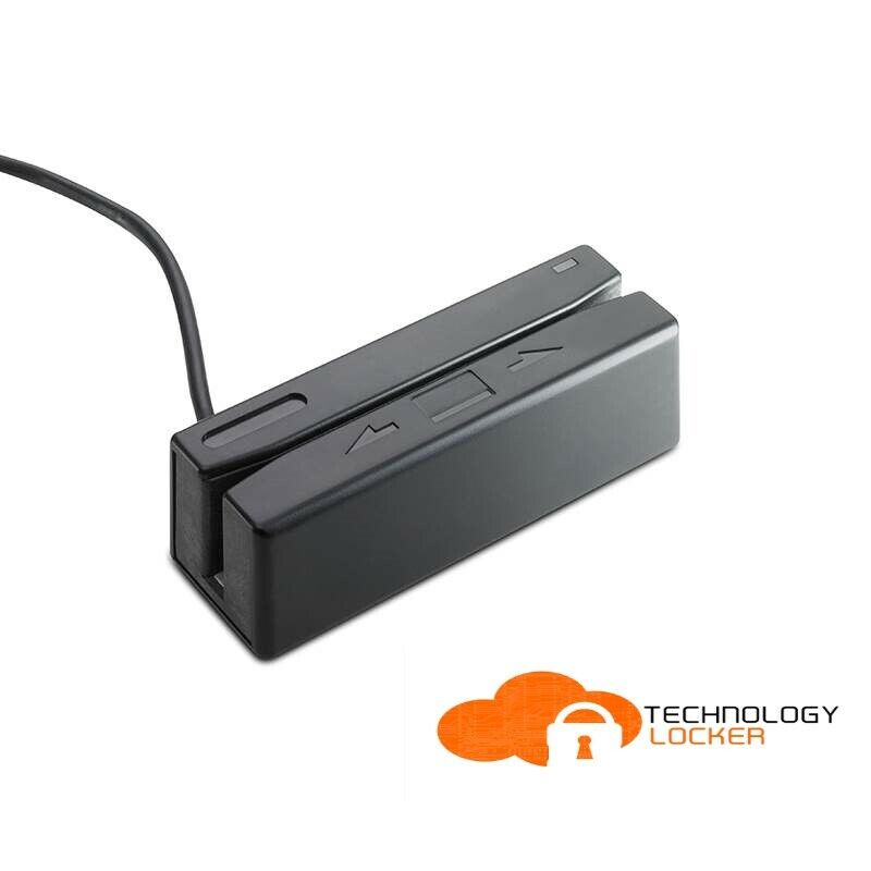 New HP FK186AA Mini MSR READER USB INTERFACE with Brackets