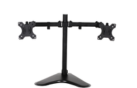 Dual Lenovo ThinkVision L2251xwD 22" Monitor with Camera +Monitor Arm Stand