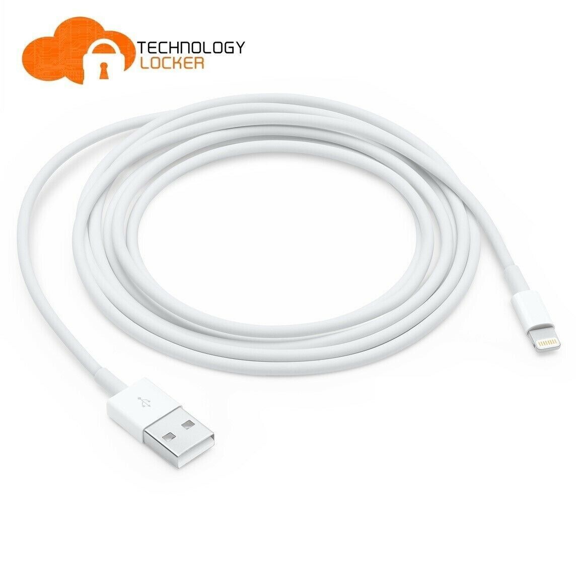 3x Apple Lightning to USB Charging Cable 1m for iPhone and iPad NEW Genuine