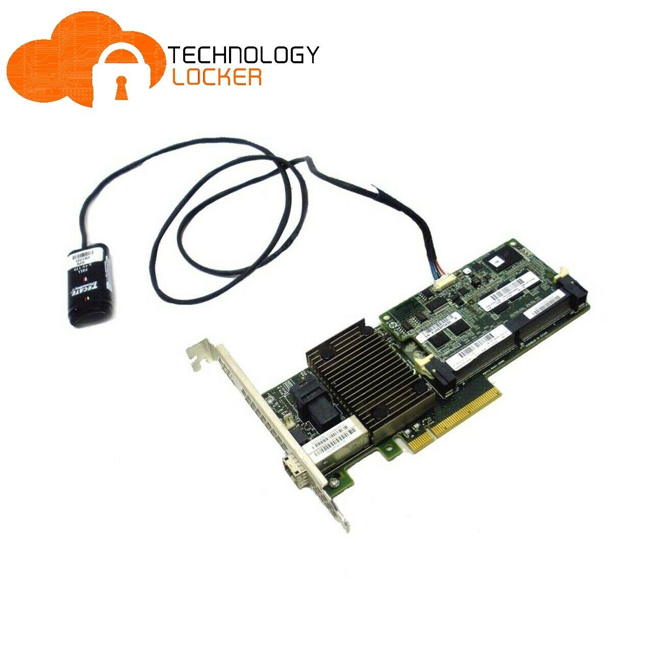 HP 698465-001 P1224 4i/4e 1GB FBWC 12G RAID Controller HP 694008-001 MiniSAS HD