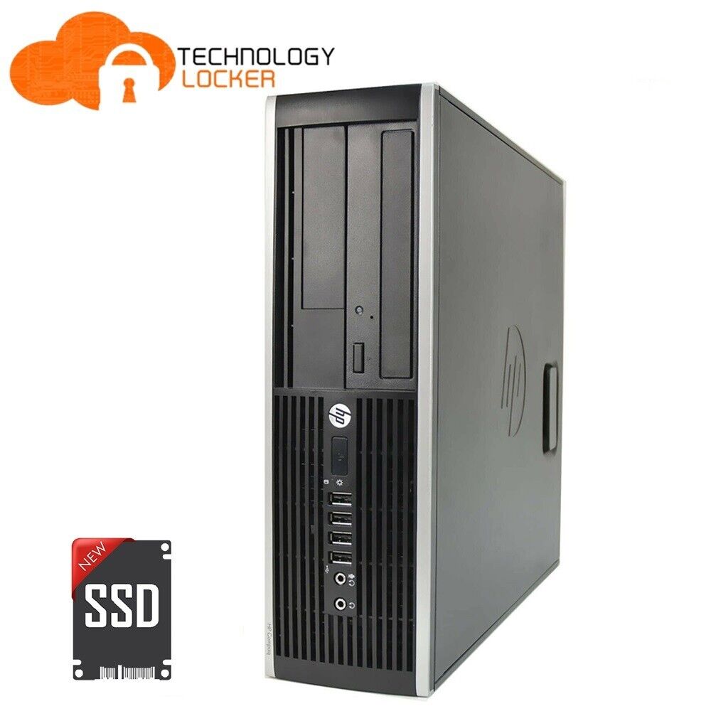 HP Compaq 6300 SFF Desktop PC Intel i5-3470 @3.20GHz 8GB 120GB SSD  Wins 10