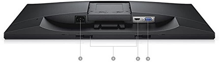 2x Dell 24" E2418HN Full HD IPS LED-backlit LCD Monitor VGA HDMI Ports No Stand