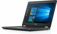 Dell Latitude E5250 12.5" Laptop i5-5300U @2.30GHz 8GB RAM 256GB SSD Wins 10 Pro