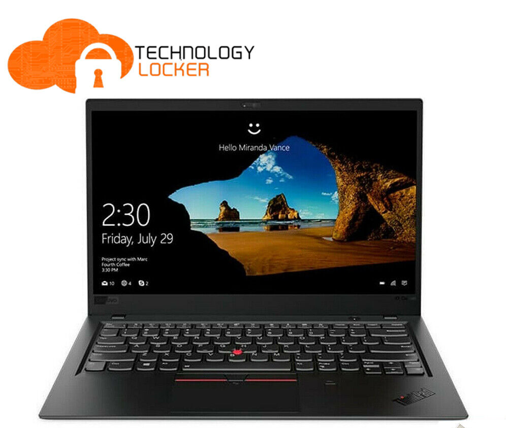 Lenovo ThinkPad X1 Carbon G6 i5-8250U 8GB RAM 256GB SSD Win11 MX150 Touch GradeC