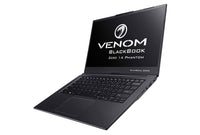 Venom BlackBook Zero Laptop i5-7Y54 @1.20GHz 8GB RAM 256GB SSD Wins 11 Pro FHD