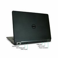 Dell Latitude E7450 Laptop Intel i7-5600U @2.6 8GB RAM 256GB SSD Wins 11 Pro FHD