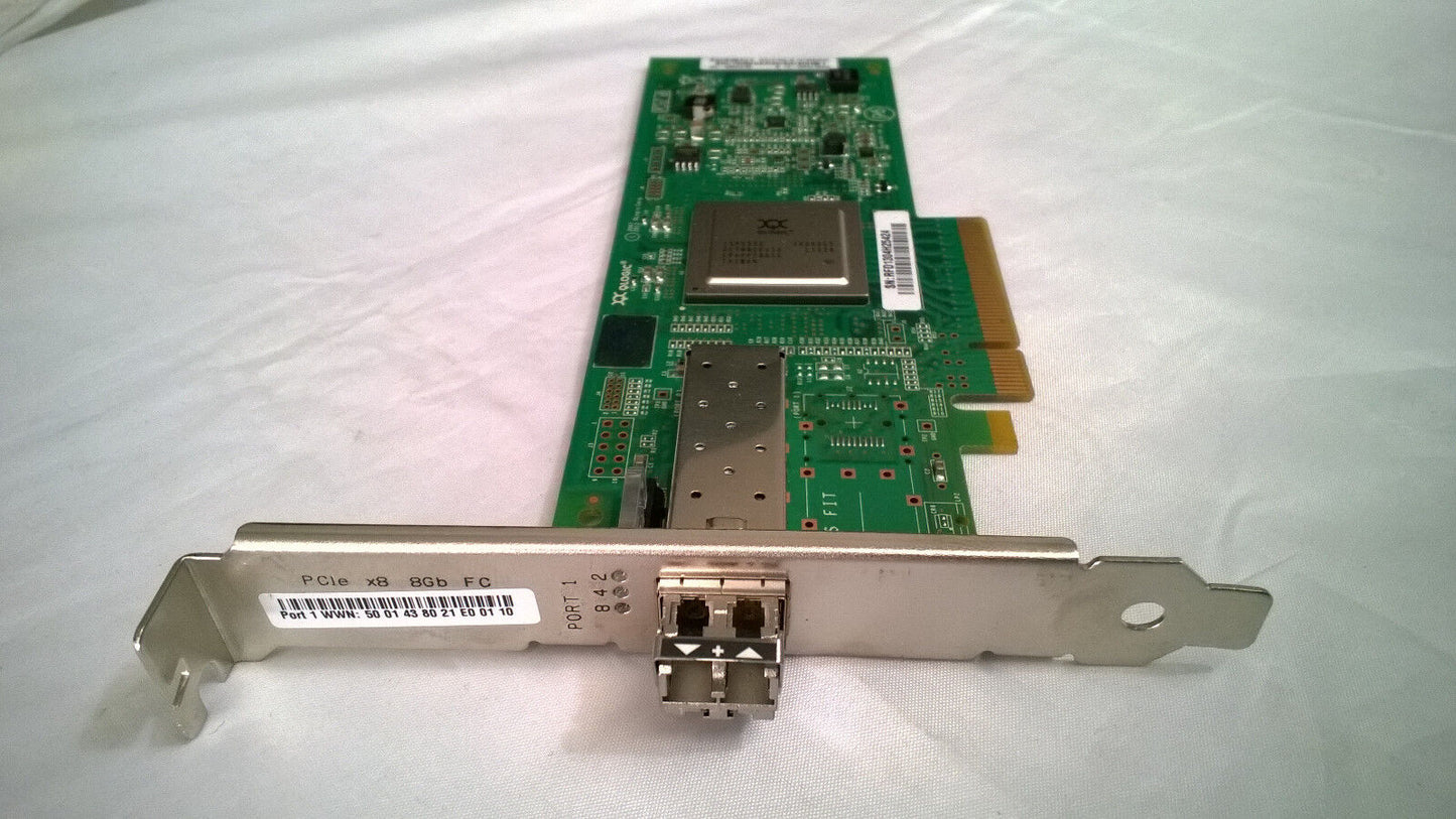 Qlogic QLE2560-HP PCLe FC 8Gb High Profile Single Port Fibre Adapter AK344-63002