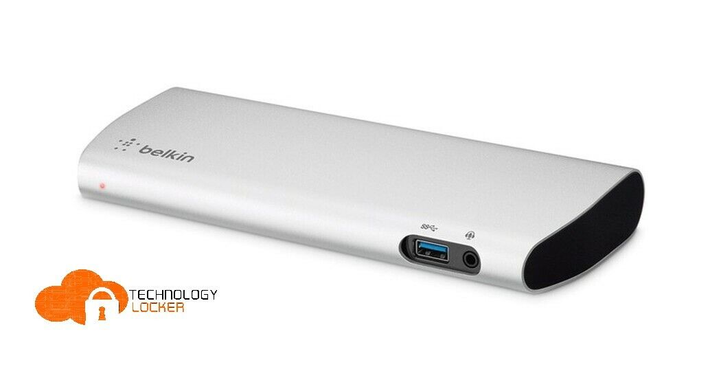 Belkin Thunderbolt 2 Express Dock HD F4U085 - Dock & Power Adapter Only