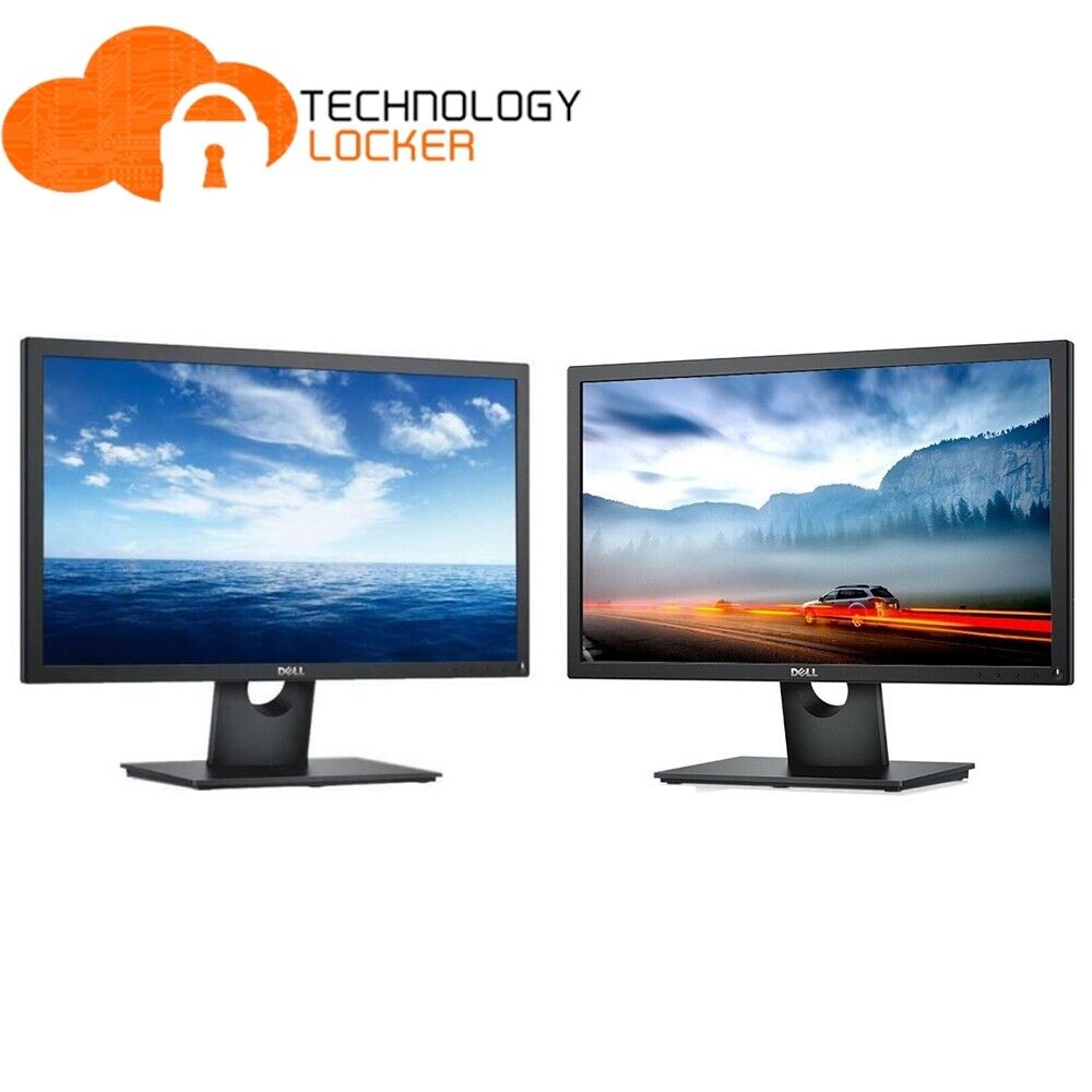 2x Dell E2219HN 22" LED-backlit LCD Widescreen WLED Full HD Monitor VGA HDMI
