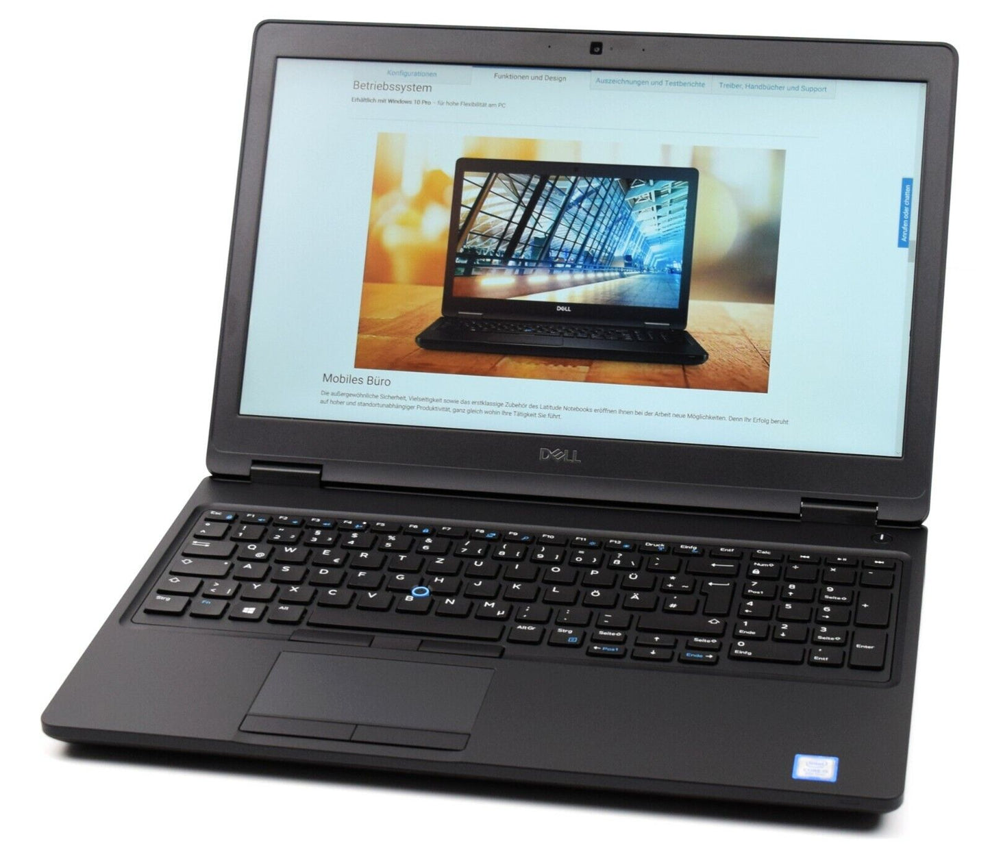 Dell Latitude 5590 15.6" Laptop i5-8250U @1.60GHz 16GB RAM 512GB SSD Wins 11 Pro