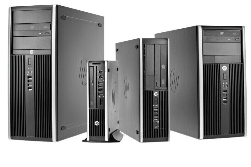 HP Compaq Elite 8300 SFF PC Intel i7-3770 @3.4 8GB RAM 120GB SSD Win 10 Pro