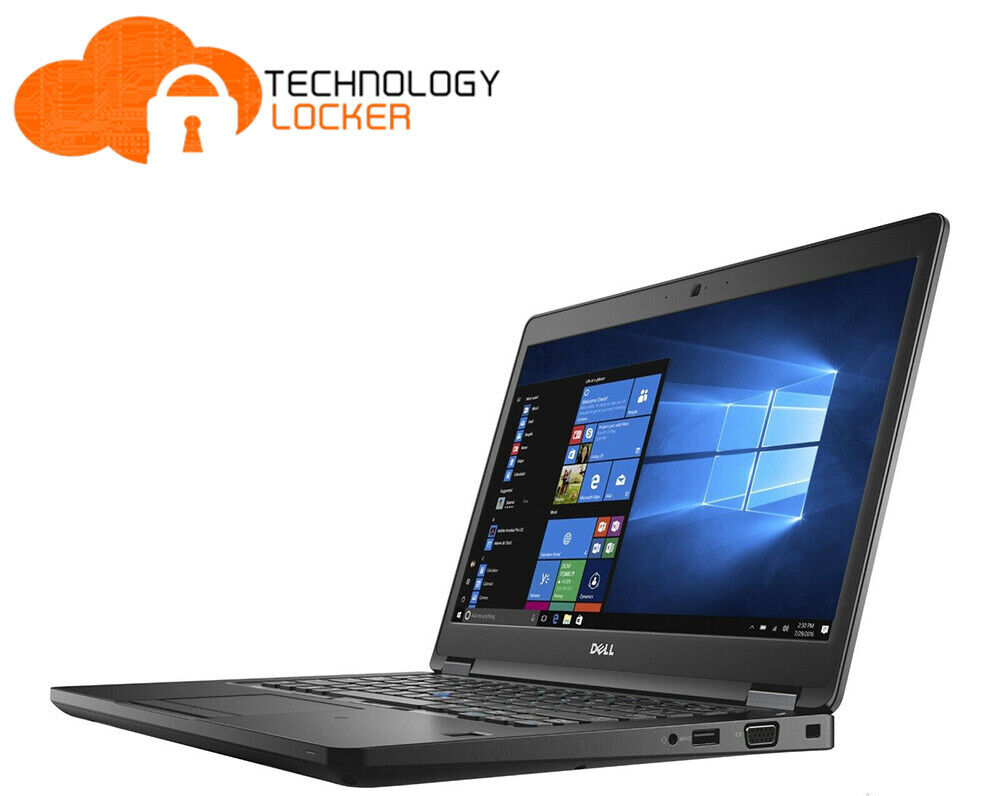 Dell Latitude 5480 Laptop Intel i7-7600U @2.8 8GB RAM 512GB SSD Win 11 Grade C