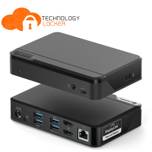 Alogic DUTHDPR Universal Twin Dock HD Pro USB-V Docking Station