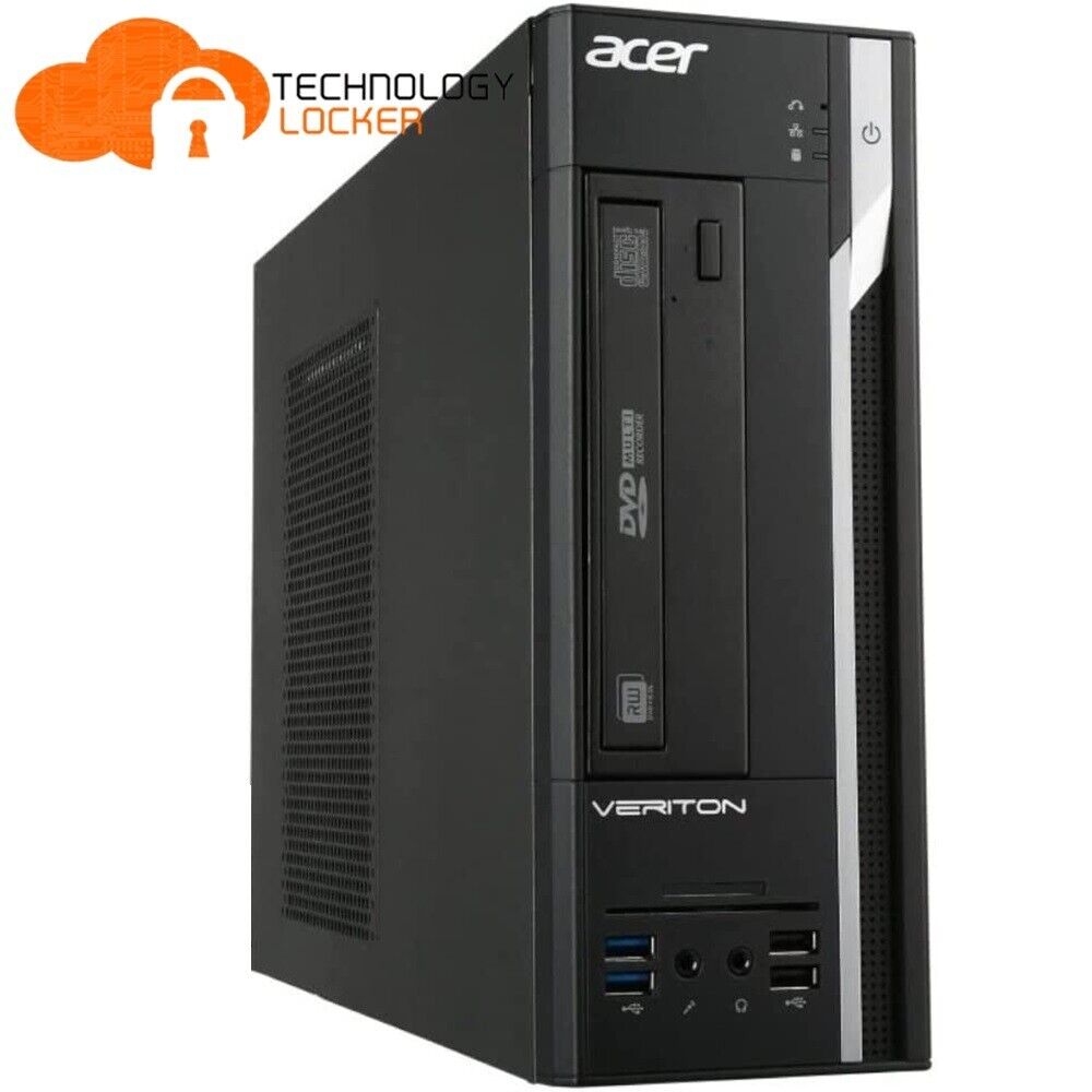 Acer Veriton X4640G SFF Desktop PC i3-6100 @3.70 8GB RAM 500GB HDD Win 10